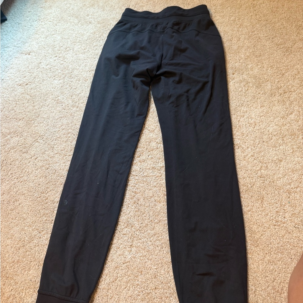 Black lululemon joggers